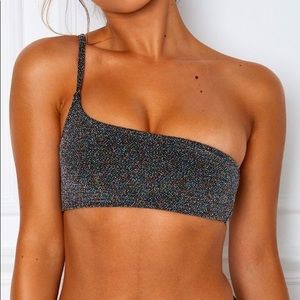 White Fox Sparks Fly Bikini top